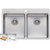 Sonetto Double Bowl Topmount Sink Stainless Steel 1 Tap Hole [120797]