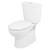 Stylus Venecia Close Coupled Toilet Suite - Bottom Inlet P Trap Soft Close Seat [126811]