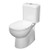 Stylus Prima II Close Coupled Suite - Bottom Inlet P Trap Standard Seat [126930]