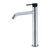 Kaya Tall Basin Mixer Polished Chrome with Matte Black [201734]