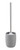 Ascot Toilet Brush & Holder Dark Grey [275312]