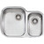 Monet Sink 1&1/2 Bowl (LH Large Bowl) MO71U 675mm x 500mm No Tap Hole Undermount Stainless Steel [067818]