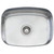 Laundry Tub/Sink/Bowl Duoform DU490U No Tap Hole Undermount Stainless Steel [074767]