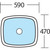 Laundry Tub/Sink/Bowl Duoform DU490U No Tap Hole Undermount Stainless Steel [074767]