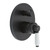 Eleanor Wall Bath / Shower Mixer with Diverter Matte Black / Ceramic [156965]