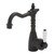 Eleanor Shepherds Crook Basin Mixer w/Handle Matte Black/Ceramic 5Star [156966]