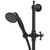 Lillian Modern Vintage Rail Hand Shower 670mm Matte Black 3Star [158249]