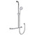 Luciana Care Inverted T-Style Rail Hand Shower Right Hand Chrome 3Star [166660]