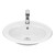 Basin Lawson Vanity 500mm x 425mm White 1TH [132836]