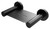 Radii Soap Dish with Round Plate Matte Black [129773]