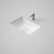 Urbane II Rectangle Under Counter Basin No Overflow White 0 Tap Holes [195984]