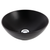 Venezia Bowl Counter Top Basin 350X350 0 Tap Hole Graphite w/Chrome Pop-Down [198377]