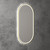 Beau Monde LED Mirror Brushed Gold Frame [273017]