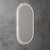 Beau Monde LED Mirror Gunmetal Frame [273509]