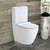 Koko Rimless P Trap Back-To-Wall Suite Skinny Seat White 4Star [168944]