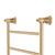 Lillian Heated Towel Rail Urban Brass 9 Bars 600 x 1208 x 95mm [285252]