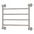 Lillian Heated Towel Rail Brushed Nickel 4 Bars 600 x 458 x 95mm [285286]
