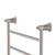 Lillian Heated Towel Rail Brushed Nickel 6 Bars 600 x 808 x 95mm [285300]