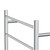 Isabella Heated Towel Rail Chrome 4 Bars 600 x 550 x 122mm [285280]