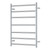 Isabella Heated Towel Rail Chrome 7 Bars 600 x 800 x 122mm [285302]