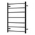 Isabella Heated Towel Rail Matte Black 7 Bars 600 x 800 x 122mm [285266]