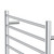 Isabella Heated Towel Rail Chrome 8 Bars 750 x 700 x 122mm [285254]