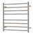 Isabella Heated Towel Rail Brushed Nickel 8 Bars 750 x 700 x 122mm [285271]
