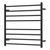 Isabella Heated Towel Rail Matte Black 8 Bars 750 x 700 x 122mm [285260]