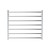 Isabella Heated Towel Rail Chrome 7 Bars 900 x 750 x 122mm [285293]