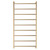 Kaya Round Heated Towel Urban Brass 9 Bars 600 x 1200 x 100mm [285273]