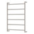 Kaya Round Heated Towel Brushed Nickel 6 Bars 600 x 800 x 100mm [285282]