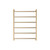 Kaya Round Heated Towel Urban Brass 6 Bars 600 x 800 x 100mm [285275]