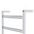 Koko Heated Towel Rail Chrome 9 Bars 600 x 1200 x 100mm [285284]