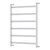 Koko Heated Towel Rail Chrome 6 Bars 600 x 800 x 100mm [285257]
