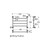 Lillian Heated Towel Rail Matte Black 4 Bars 600 x 458 x 95mm [285279]