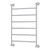 Lillian Heated Towel Rail Chrome 6 Bars 600 x 808 x 95mm [285265]