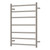 Isabella Heated Towel Rail Brushed Nickel 7 Bars 600 x 800 x 122mm [285303]