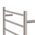 Isabella Heated Towel Rail Brushed Nickel 7 Bars 600 x 800 x 122mm [285303]