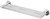 Radii Metal Shower Shelf with Round Plate Chrome [130666]