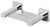 Radii Soap Dish with Square Plate Chrome [130668]