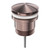 Universal Pop Up Plug & Waste Brushed Bronze [254101]