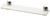 Radii Glass Shower Shelf with Square Plate Chrome [130677]