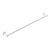 Mecca Towel Rail Single 800mm Matte White [284587]