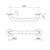 Care Support Grab Rail 450mm Straight [287283]