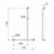 Care Support Grab Rail 1100 x 700 T-Bar Right Matte Black [287296]