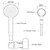 Care Support Shower Kit with 1.0m Hose Chrome [287266]