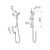 Care Support Shower Set 600mm Rail Chrome [287258]