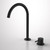 Liano II Hob Basin/Sink Mixer Set 200mm Matte Black [287323]