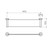 Round Metal Shelf Brushed Nickel [287231]