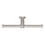 Mecca Double Toilet Roll Holder Brushed Nickel [287080]